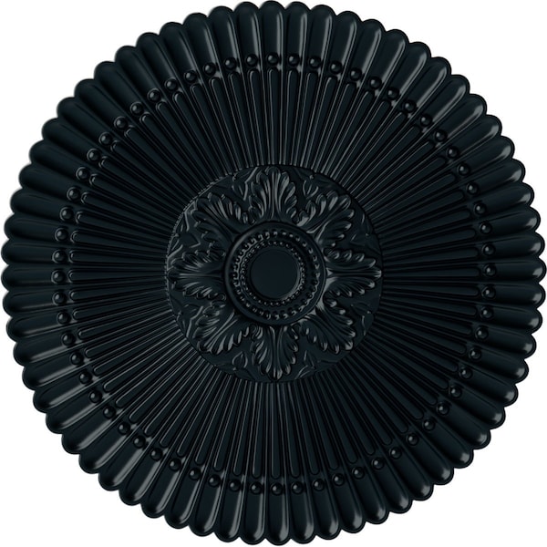 Ekena Millwork Nexus Ceiling Medallion (Fits Canopies up to 2 3/4"), Hand-Painted Night Shade, 30"OD x 1 1/4"P CM30NENSF - main